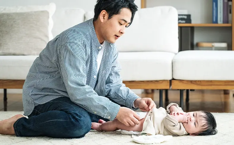 育休の積極取得推進・男性育休の開始